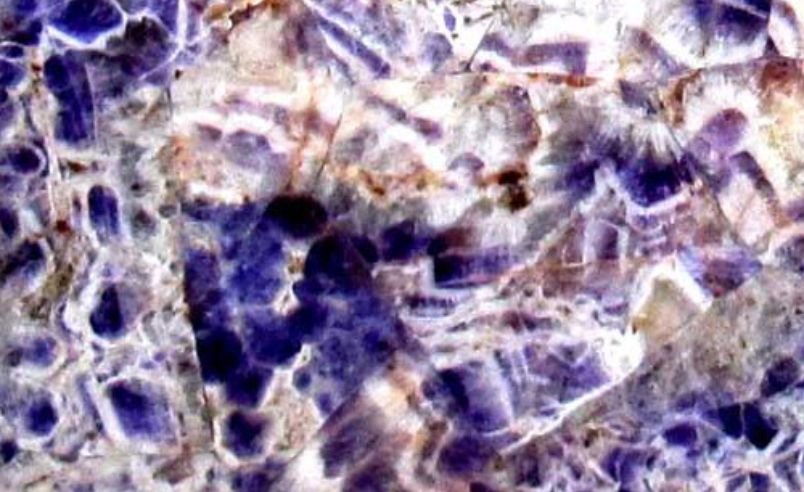 Banded Amethyst Backlit Big