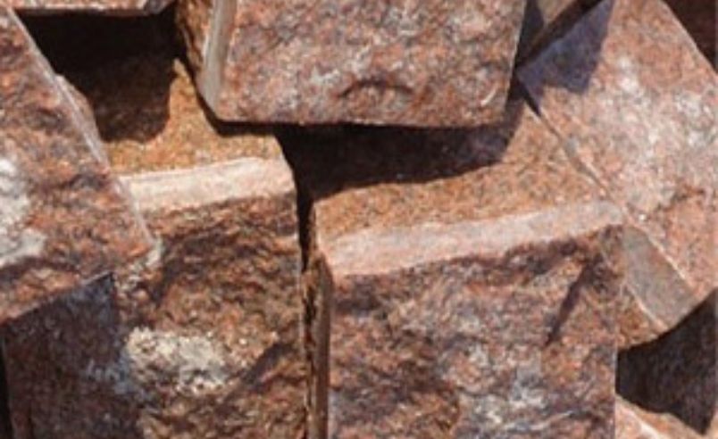 Red Granite Cobbles