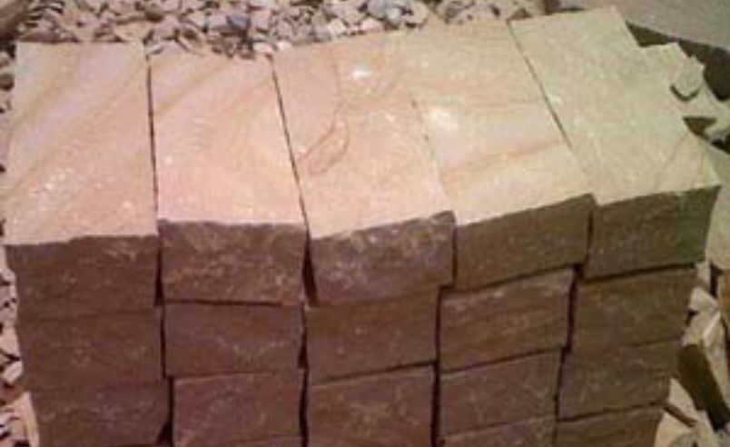 Teak Wood Sandstone Cobbles
